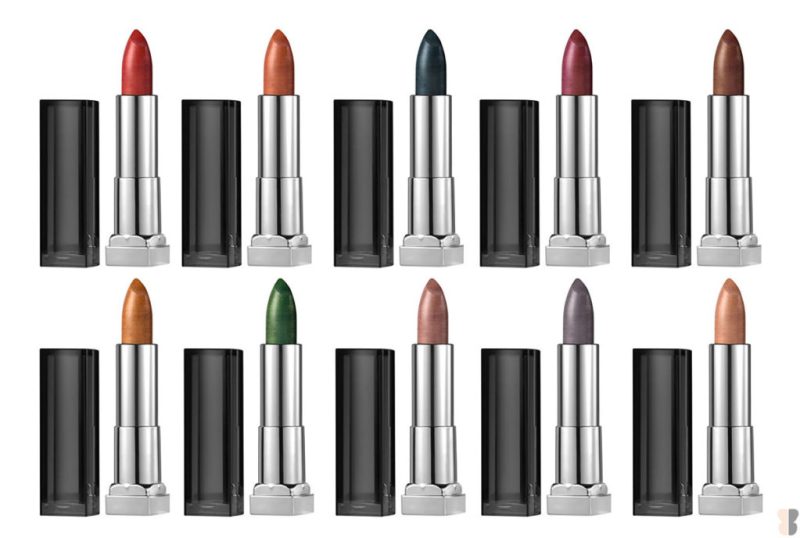 Beautiful New Maybelline Colour Sensational Matte Metallic Lipsticks – Broke and Stunning